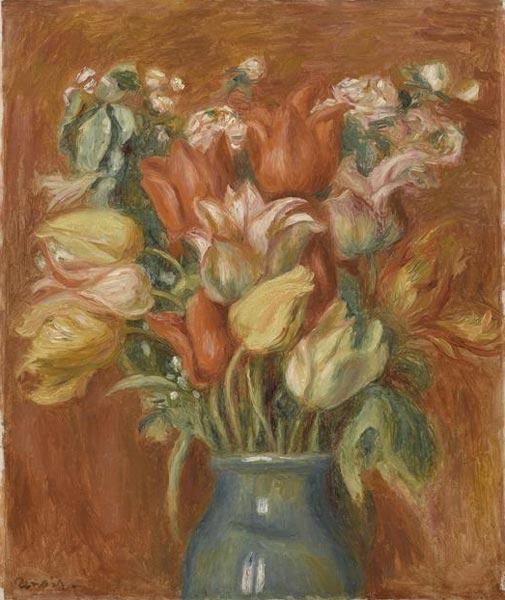 Pierre Auguste Renoir Bouquet de tulipes Germany oil painting art